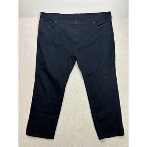 Levis 541 Athletic Taper Black Pants Mens 54x32 18757-0001